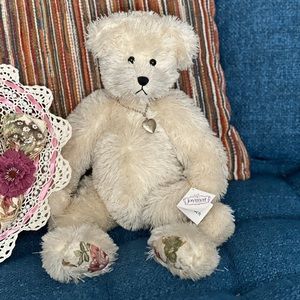 - Mohair artist teddy bear by Vicki Wambach